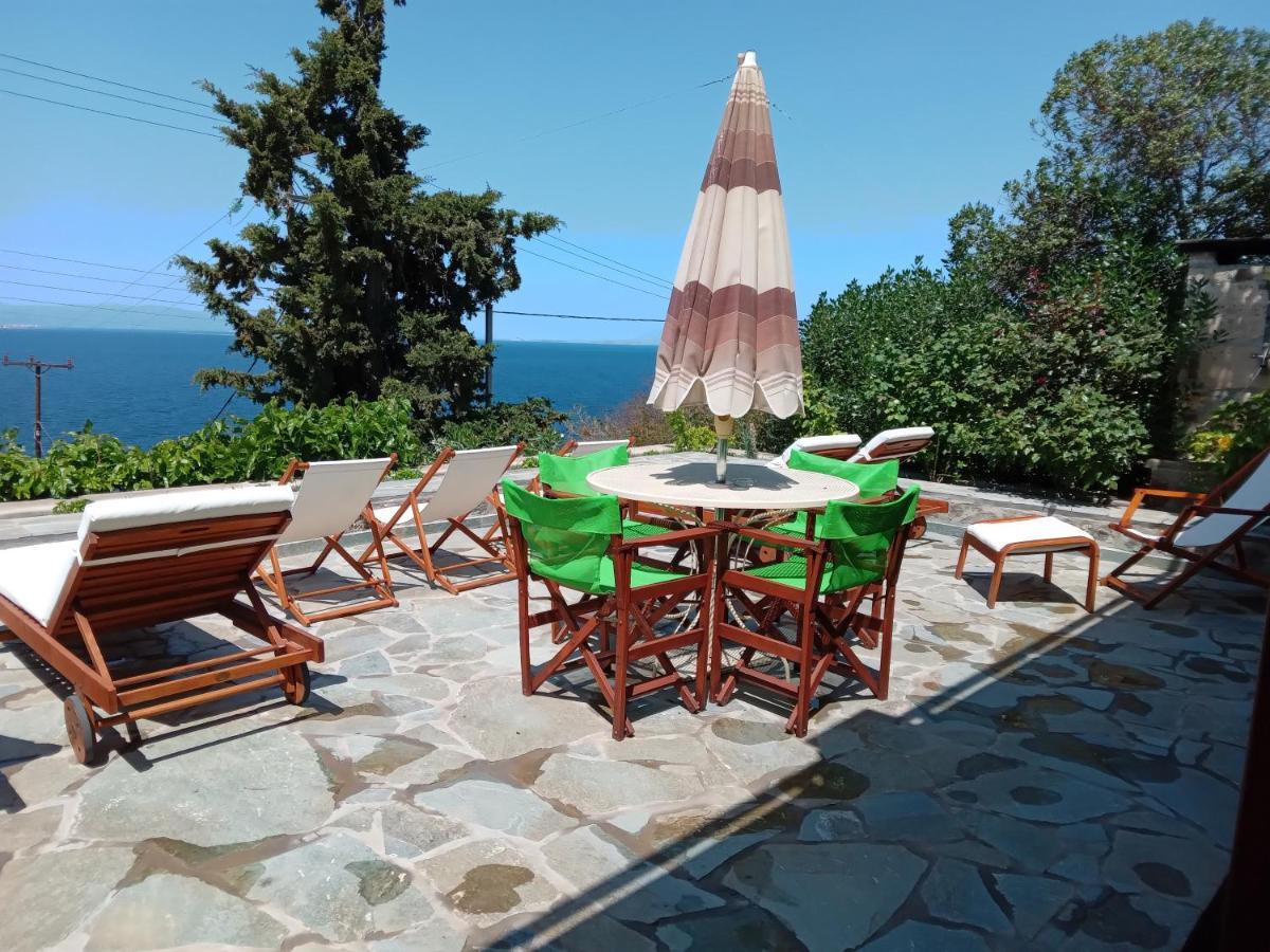 Fantastic House With A Wonderful View Of The Sea Villa Kapotidhes Exterior photo